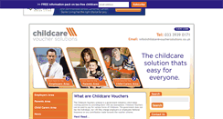 Desktop Screenshot of childcarevouchersolutions.co.uk